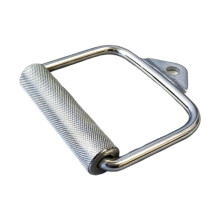 Lat Pull Bar Resistance Band Handle, D-Handle Attachment with Knurled Grip for Gym Fitness and Arm Training, Durable Design