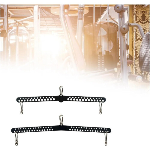 LAT-Pull-Down-T-Stange 98cm | Multi-Grip Cable Machine Attachments for Home Gym, Durable Exercise Equipment 1