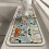 (B) Faucet Draining Mat Water Absorption Exquisite Pattern Reusable Non-Fading Simple Installation Drip 3