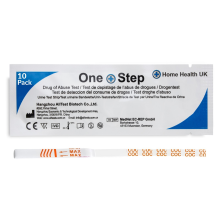 Cocaine Urine Drug Testing Kit, Single Test Strip 100ng/mL Sensitivity, 10 Tests