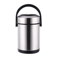 (1.2L, Silver) BoSaiD Portable Multi-layer Thermal Insulated Lunch Box Bento Picnic Food Container