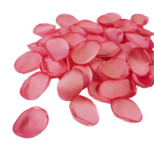 (WatermelonRed) 200Pcs Artificial Petal Realistic Non-fading Exquisite Romantic Fake Rose Petal Photography Props Pa