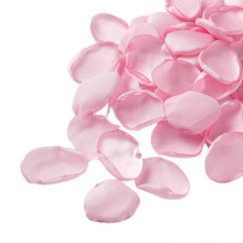 (LightPink) 200Pcs Artificial Petal Realistic Non-fading Exquisite Romantic Fake Rose Petal Photography Props Pa