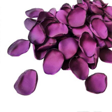 (Purple) 200Pcs Artificial Petal Realistic Non-fading Exquisite Romantic Fake Rose Petal Photography Props Pa