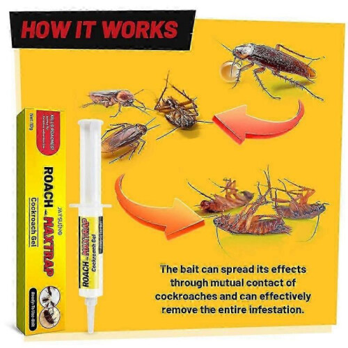 professional roach bait gel 10g for infestations 2