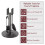 Warwick 5-Piece Fireplace Tool Set with Stand 3