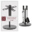 Warwick 5-Piece Fireplace Tool Set with Stand 5