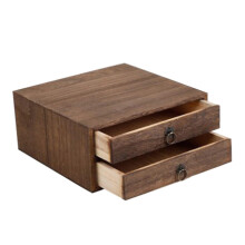 Wooden Tea Box with Multiple Stylish Compartments for Optimal Tea Storage, Durable and Breathable for Tea Lovers