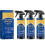 (3pcs) Car coating spray for quick-acting protection and shine 1