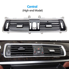 Frontkonsole Chrom Zentrale Klimaanlage AC Vent Grille Für BMW 5 Series GT F07 528 535 550 2010-2017