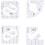 Quilting Templates, Transparent Acrylic, 4-Piece Quilt Ruler Set for Sewing Machine and Patchwork Projects 4