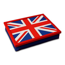 Lap tray Gift Cushioned Bean Bag Padded Base Laptrays Dinner Eating