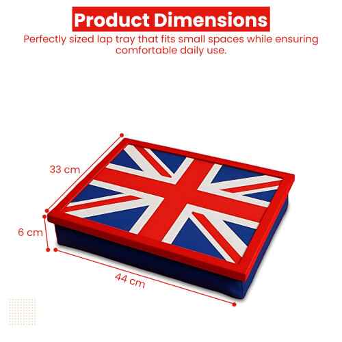 Lap tray Gift Cushioned Bean Bag Padded Base Laptrays Dinner Eating 1