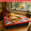 Lap tray Gift Cushioned Bean Bag Padded Base Laptrays Dinner Eating 8