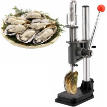 Oyster Shucking Machine Set, Adjustable Height, Non-Slip Grip, Heavy Metal Base for Easy Oyster and Scallop Opening