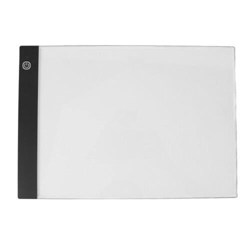 Portable A4 LED Copy Board Light Box, Thin Design, Dimmable Brightness for Sketching, Animation, Tattoo Drawing
