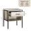 Vida Designs (Grey) Brooklyn 1-Drawer Bedside Cabinet / Nightstand 7