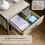 Vida Designs (Grey) Brooklyn 1-Drawer Bedside Cabinet / Nightstand 3