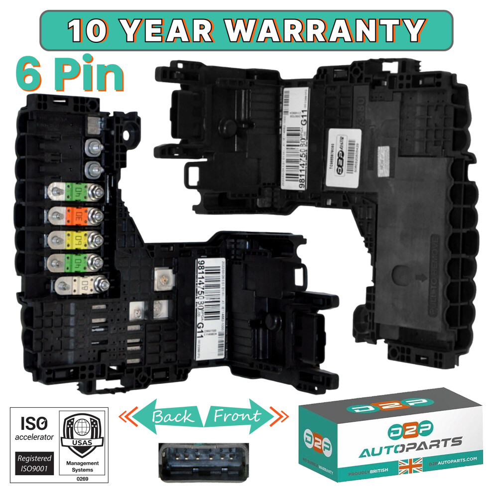 Fuse Box Battery Module For Citroen C4 Mk2 Ds4 1.6L 2.0L/Peugeot 9665878080 5060520805429