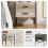 Vida Designs (Grey) Brooklyn 2-Drawer Bedside Cabinet / Nightstand 4