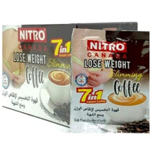 NITRO CANADA 7 In 1 Coffee Slimming Lose Weight |Provides the classic taste and natural energy boost - 12 Sachets