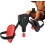 Inner Thigh Training Equipment, Multifunctional Leg Trainer with Counters, Hip Trainer Accessory in Discreet Black 4