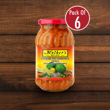 Mother's Recipe Punjabi Pachranga Pickle – 500g (Pack of 6) | Authentic North Indian Taste | 5-Ingredient Spicy Mixed Achar