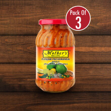 Mother's Recipe Punjabi Pachranga Pickle – 500g (Pack of 3) | Authentic North Indian Taste | 5-Ingredient Spicy Mixed Achar