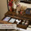 Vida Designs (Dark Wood) Brooklyn 1-Drawer Dressing Table / Makeup Desk 3
