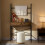 Vida Designs (Dark Wood) Brooklyn 1-Drawer Dressing Table / Makeup Desk 4