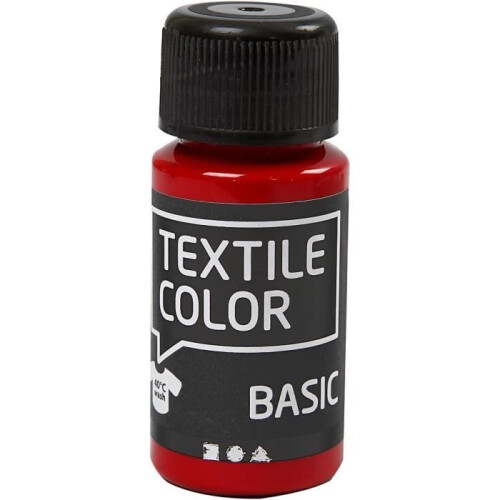 High-quality water-based paint for textiles - durable - set with an iron before washing. ref 34202
