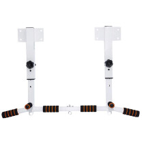 Wall Mounted Pull Up Bar Multi-Grip Chin Up Bar Heavy Duty Strength Training Fitness Equipment with Hanger Rings for Punching Bags