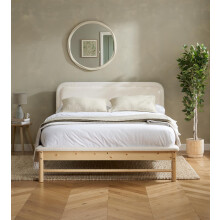 Emmi Scandi King Bed White Birlea