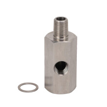 Öldrucksensor, Edelstahl 1/8NPT Öldrucksensoranschluss für OE-Öldruckgeber