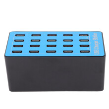 AnwintkA5+ USB-Ladestation 20 Anschlüsse 100W mit Kühlventilator