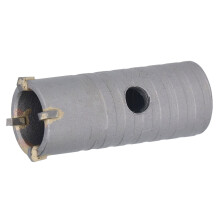 Karbids-Feinwand-Kernbohrer für Elektrohammerschlagbohrer 30 mm Lochöffner Silber