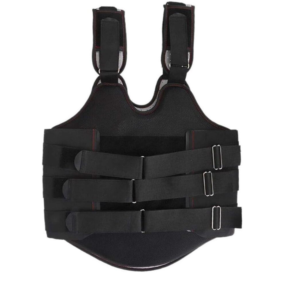 Full Back Support L â Kyphosis, Osteoporosis and Compression Fractures Treatment, Hard Lumbar Spine Support