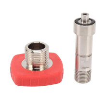 CO2-Flaschenadapter G5/8 auf M16x1,5 Edelstahl-Anschlusskonverterzubehör