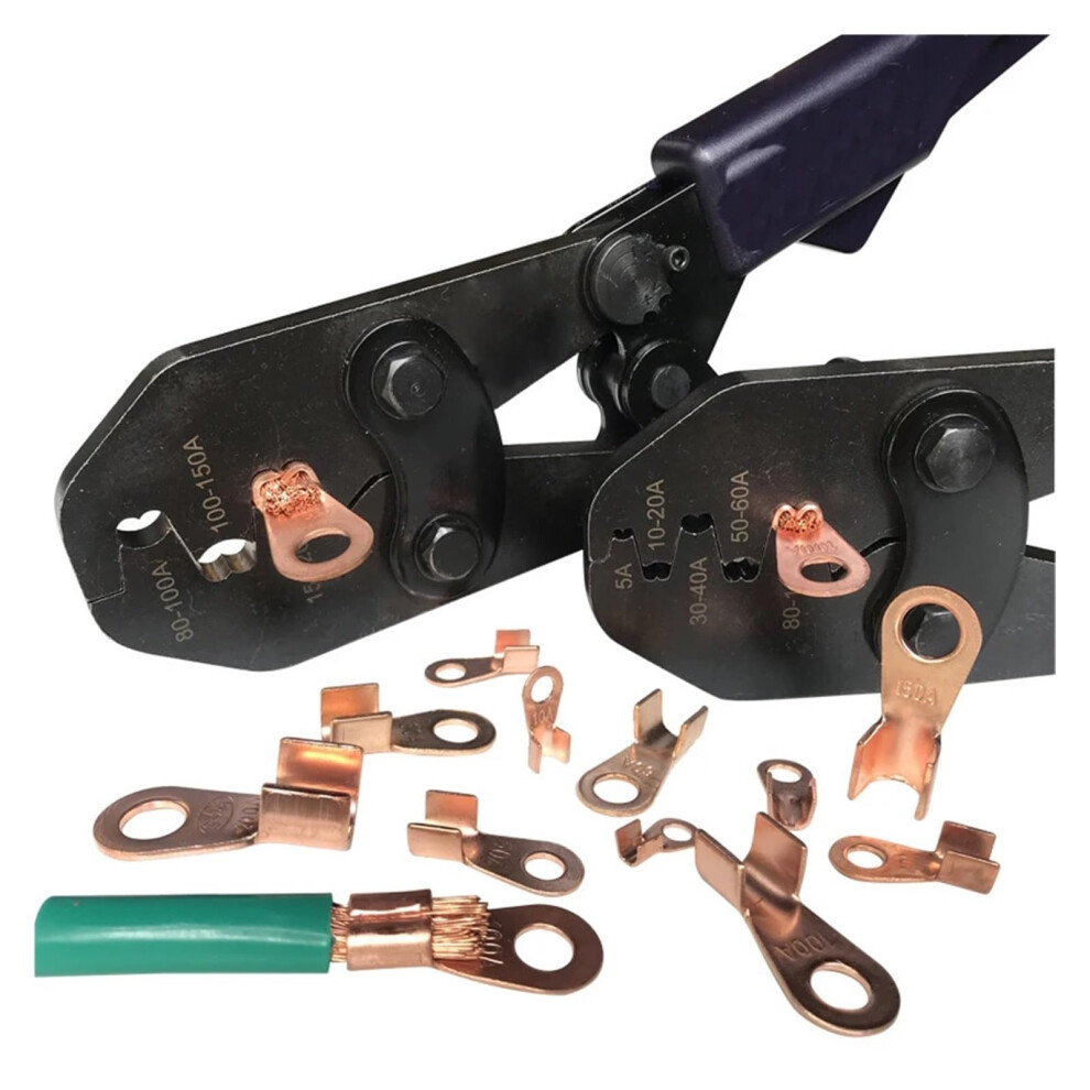 Crimping Plier Tools For Wire Cable Lug Connectors, Copper Battery Cable Crimping For 60A To 200A Models Ot5a-200A Ot-40A Ot-60A Ot-80A Ot100a 6038364735706