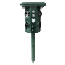 Solar Ultraschall Tier Pest Repeller Outdoor Vier Lautsprecher Mechanische Welle Frequenz Erschrecke