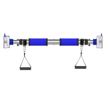 Pull-Up Bars Wall Mounted Stainless Steel Fitness Ring Portable 130-176 cm Load Capacity 250 kg No Drilling