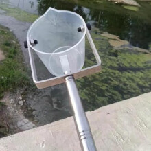 Telescopic Water Sampler 1000 ml Bucket Vertical Oscillating Water Quality Sampler 1m-2.5m White for Environmental Tests