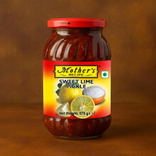 Mother's Recipe Sweet Lime Pickle – 575g | Tangy & Sweet Traditional Indian Achar | Authentic Homemade Taste