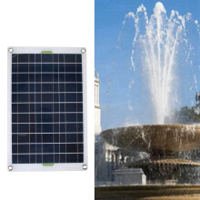 Hochleistungsfähiges 12V 800L/h Solar-Wasserpumpenset für Vogelbad und Teich