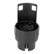 7 zu 13-Pin Anhänger Lkw Caravan Anhängerkupplung anhänge Buchse Stecker Konverter Adapter