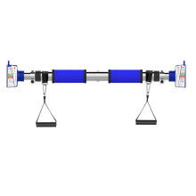 Pull-Up Bars Portable Horizontal Bar Stainless Steel Adjustable 92-125 cm Lifting Ring Safe Load 250 kg No Drilling Installation