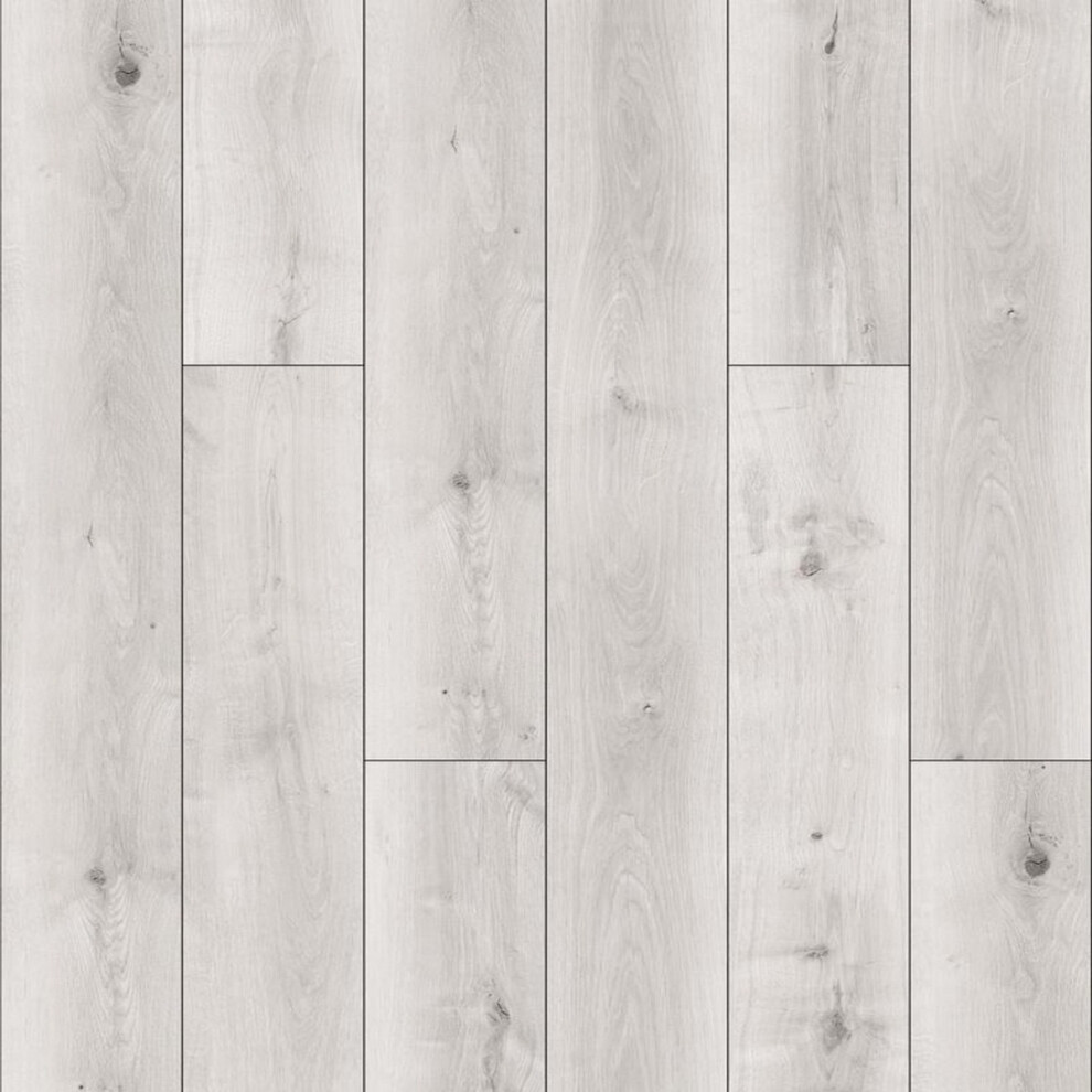 (2.193Mâ² / Pack, Pewter) Allo (Rbp) Wood Effect Spc Click Luxury Vinyl Tile (5.2Mm Lvt) 9508716554547