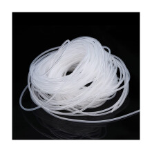 Silikonkautschukschlauch 1m Flexibel Transparent ID 6mm x 9mm für Weinherstellung PVC und Vinyl Anwendungen