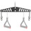 Multi-Grip LAT Pull Down Bar - Heavy Duty Steel Cable Machine Handle for Home Gym, Adjustable Spreader Plate System 3