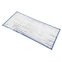 Outdoor Camping Notfall-Thermofläche 200x100cm Wasserdicht Silber Faltbar